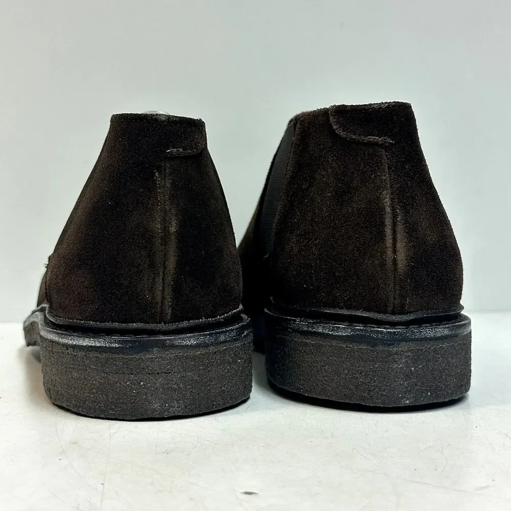 NWOT Polo Ralph Lauren x Alfred Sargent Suede Chelsea Boot Made in England 11 D